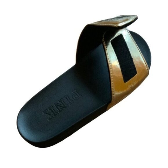 Pink by Victoria secret slide slipper shoes size 8 or M - Picture 5 of 5